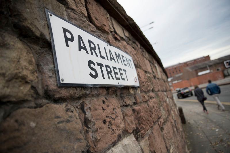 Parliament Street sign, Toxteth, Liverpool (Photo: Jess Hurd)