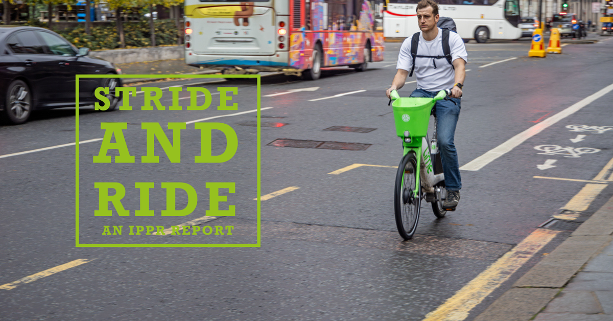 Stride and ride: England's path from laggard to leader in walking ...