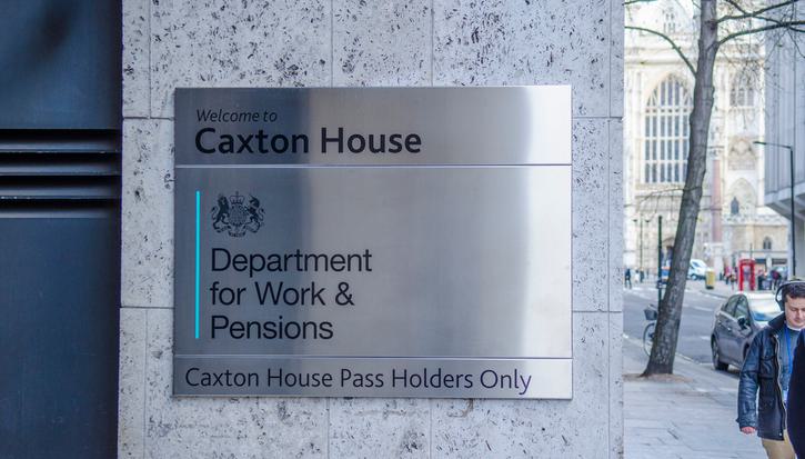 Department for Work & Pensions at Caxton House in Westminster, London
